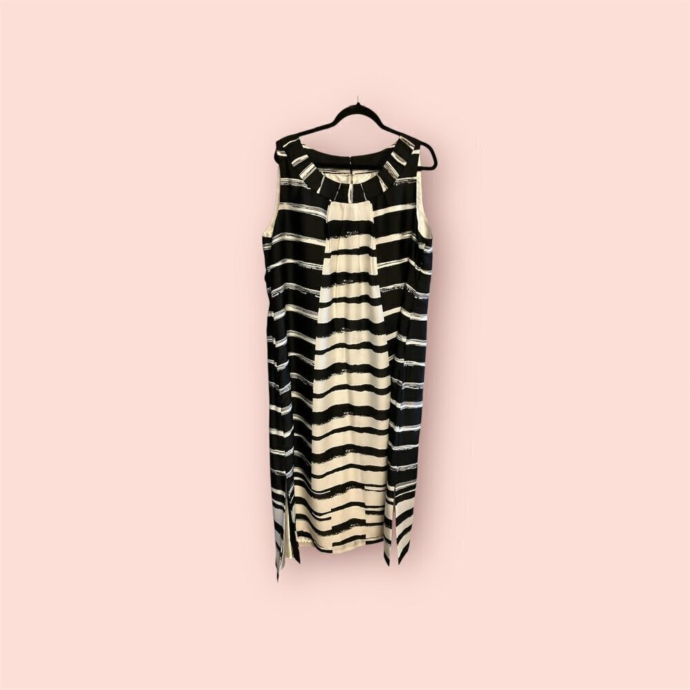 Black and White Maxi Dress